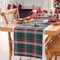 2 Packs Green Table Runner Christmas Table Runner 13x84 Inch Buffalo Plaid Table Linens Check Kitchen Dining Party Table Decoration